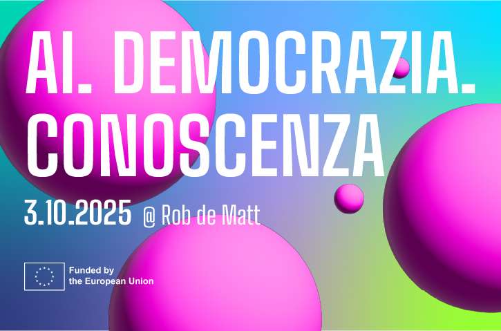 AI. Democrazia. Conoscenza.