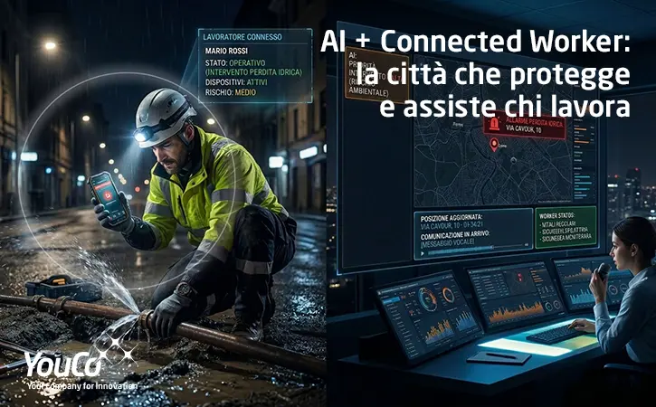AI + Connected Worker: la città che protegge e assiste chi lavora